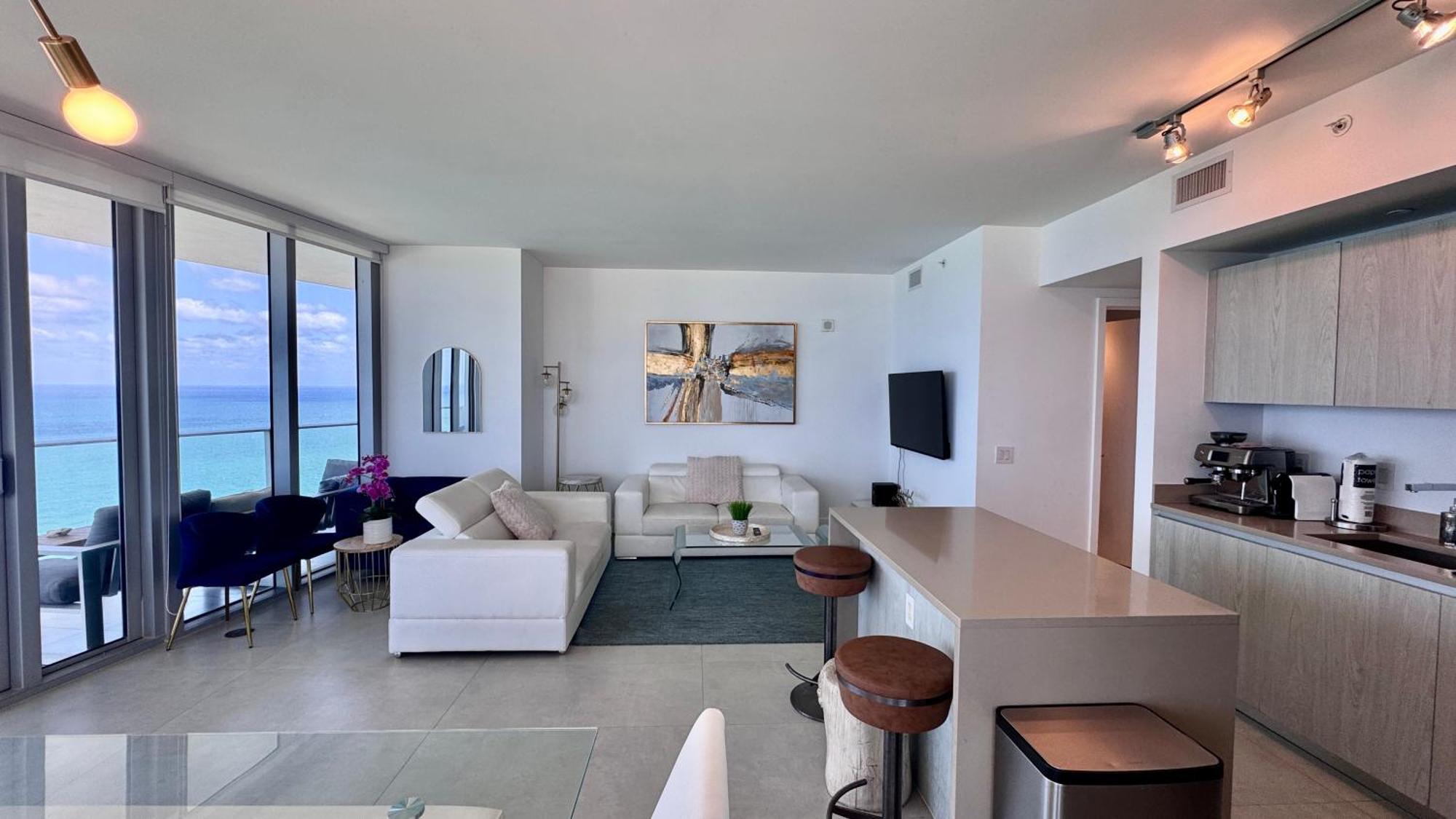 Dreamy Beachside Living - Direct Oceanview 2Br 2Ba For The Perfect Escape Hollywood Buitenkant foto